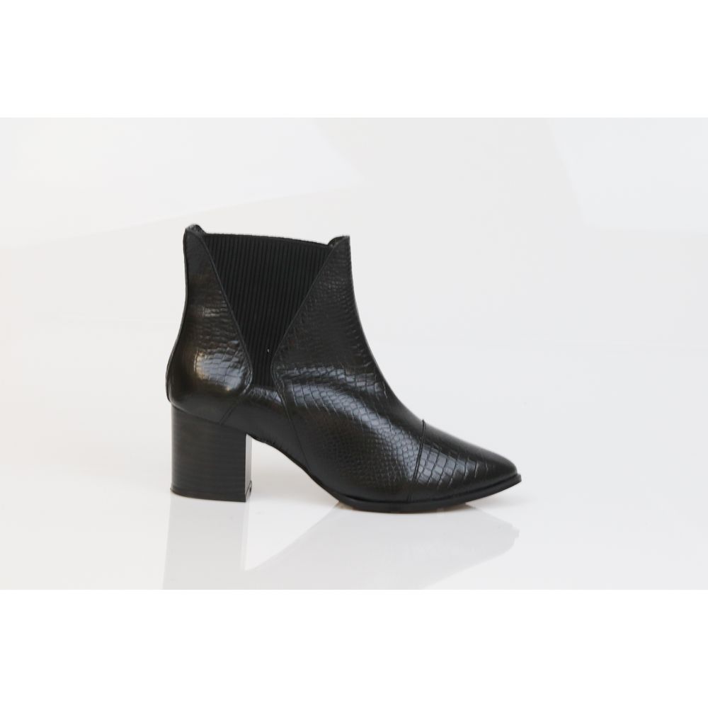 bota cano curto croco