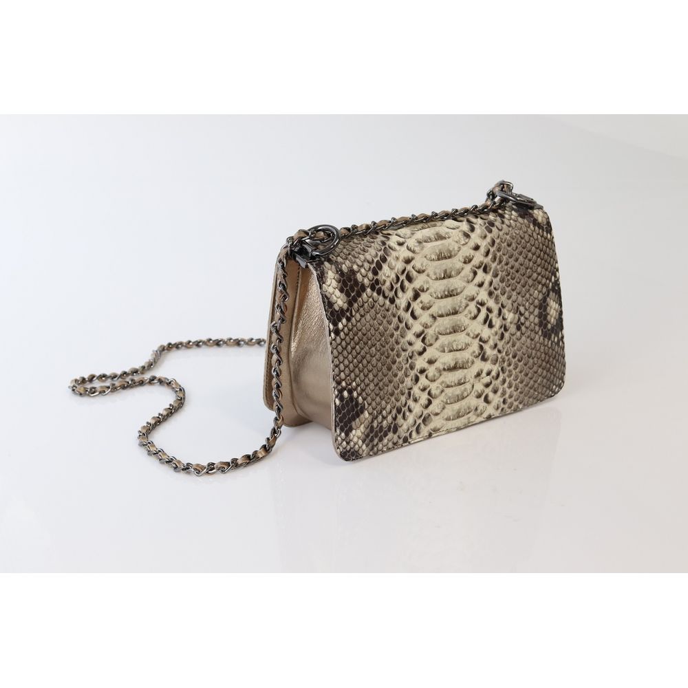 real snakeskin bolsa