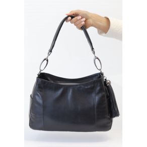 ruched nylon shoulder bolsa