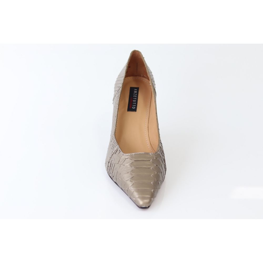 SCARPIN ALEXIA COBRA PYTHON OURO VELHO - REF 42.3.004C - anzetutto